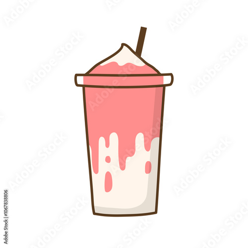 strawberry yogurt smoothie