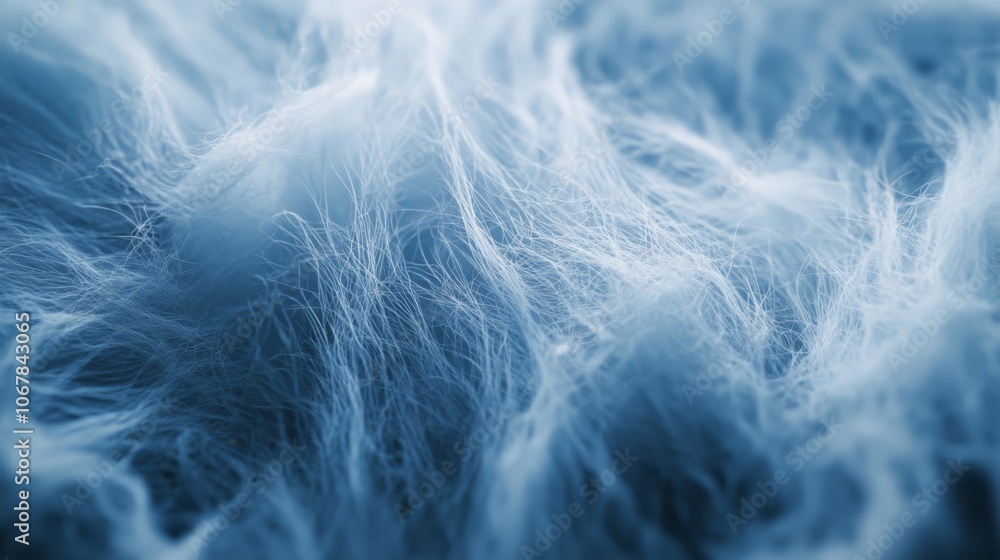 Obraz premium Abstract blue and white textured background.
