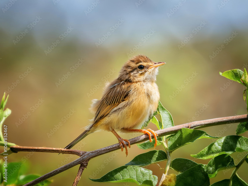 Fototapeta premium baby bird in nature