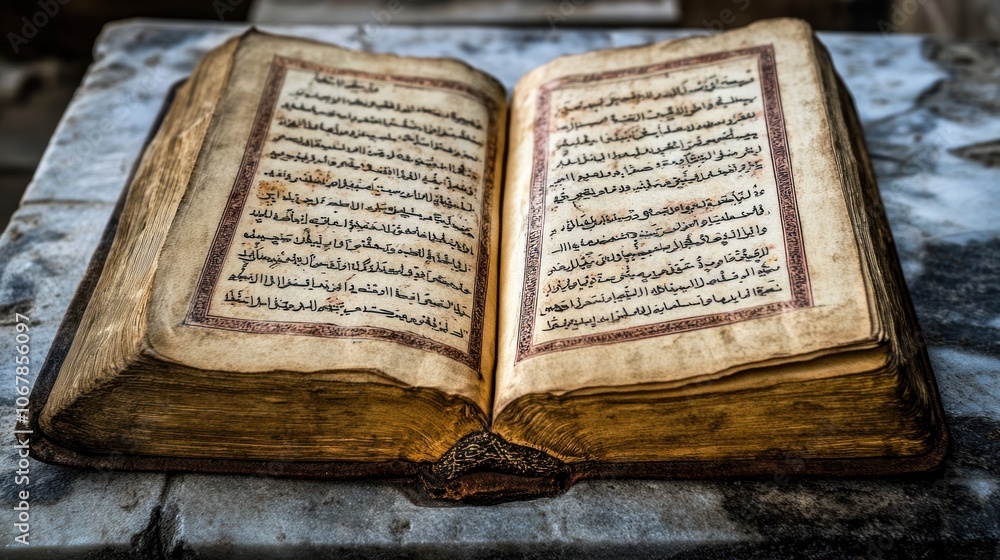 Obraz premium Ancient Quran