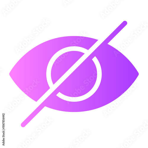 hidden gradient icon