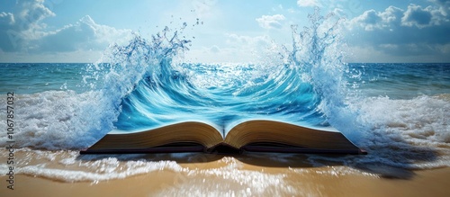 Fototapeta Naklejka Na Ścianę i Meble -  The Book of the Sea