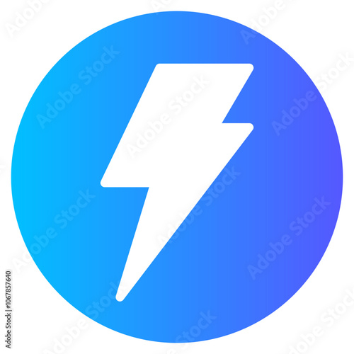 bolt gradient icon