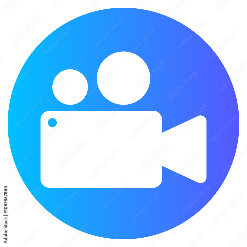 video gradient icon video gradient icon