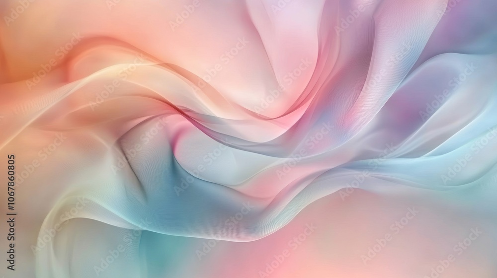 Abstract background with soft, flowing, pastel colors. Abstract background with soft, flowing, pastel colors.