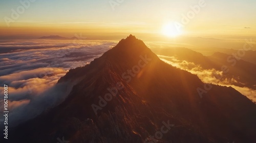 Majestic Mountain Sunrise