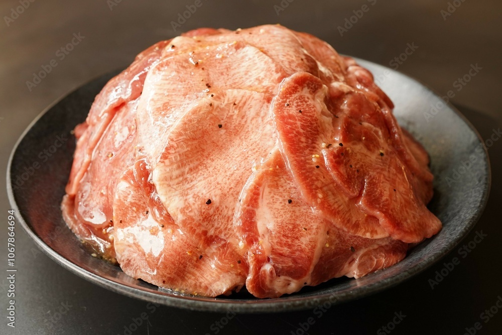 牛たん　スライス　牛タン　牛肉　味付き