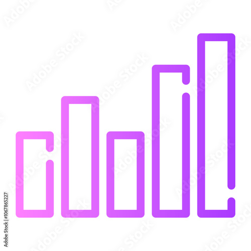 bar gradient icon