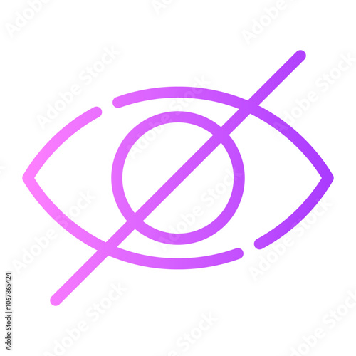 hidden gradient icon