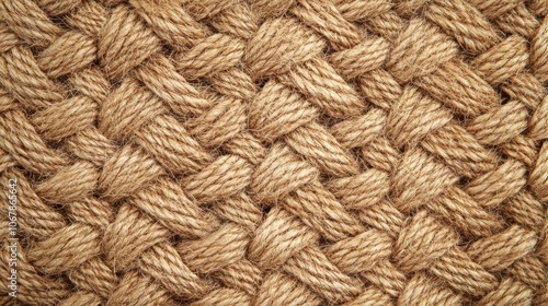 Close-Up View of Captivating Twisted Rope Texture