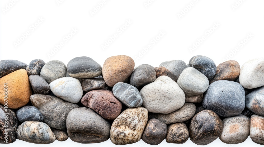 Smooth Rocks in a Natural Arrangement Smooth Rocks in a Natural Arrangement