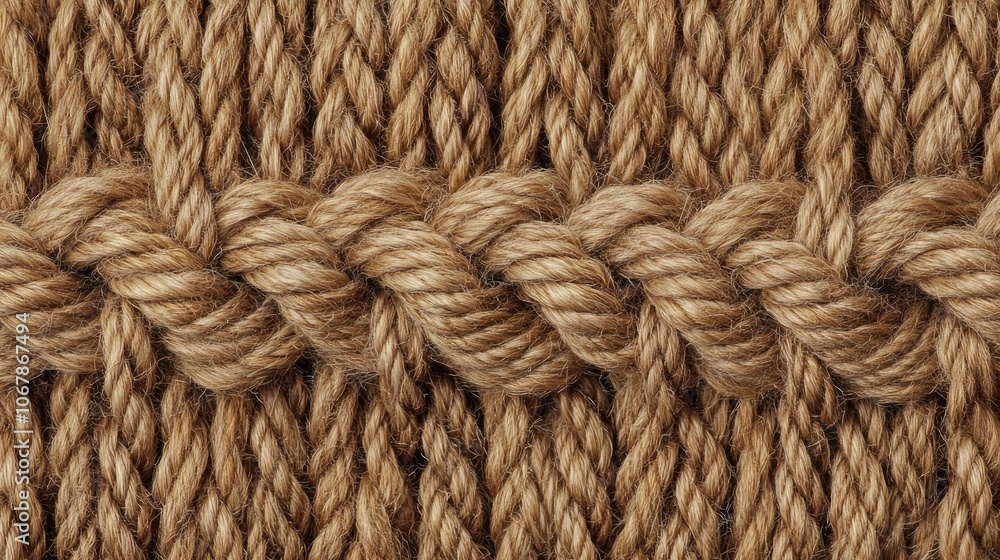 Detailed View of Tightly Twisted Rope Texture Detailed View of Tightly Twisted Rope Texture