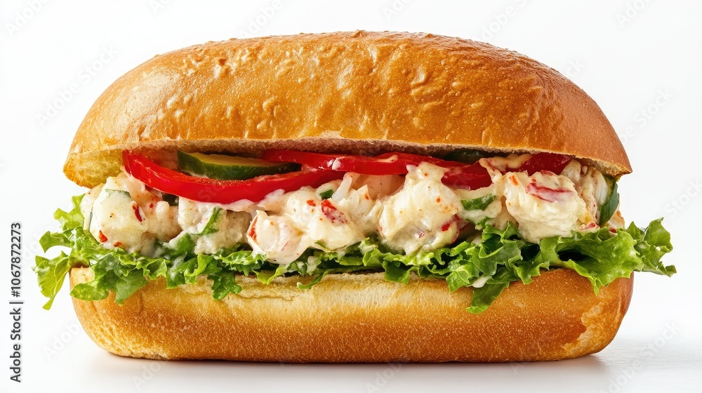 Fresh Lobster Roll on a Toasted Bun Fresh Lobster Roll on a Toasted Bun