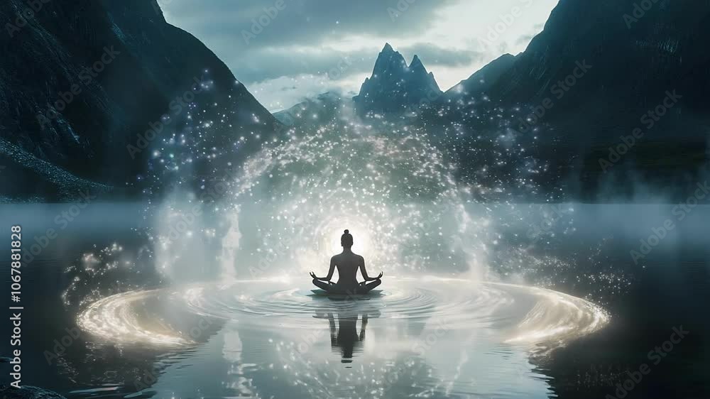 Enchanting Meditation Loop - Mystic Lake and Sparkling Energy Enchanting Meditation Loop - Mystic Lake and Sparkling Energy