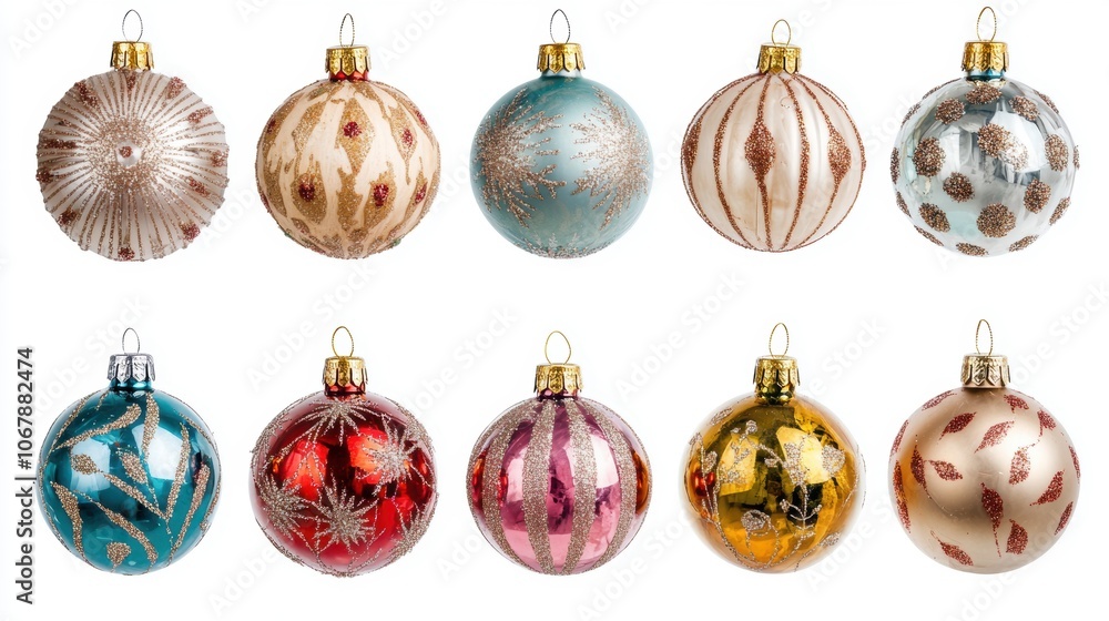 Isolated decoration ornament for holiday season. Isolated decoration ornament for holiday season.