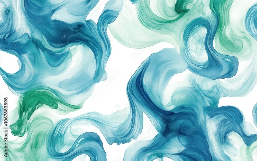 Swirling Watercolor Minimal Pattern Design Swirling Watercolor Minimal Pattern Design