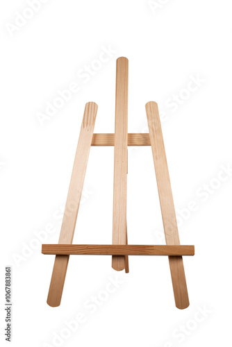 wooden easel