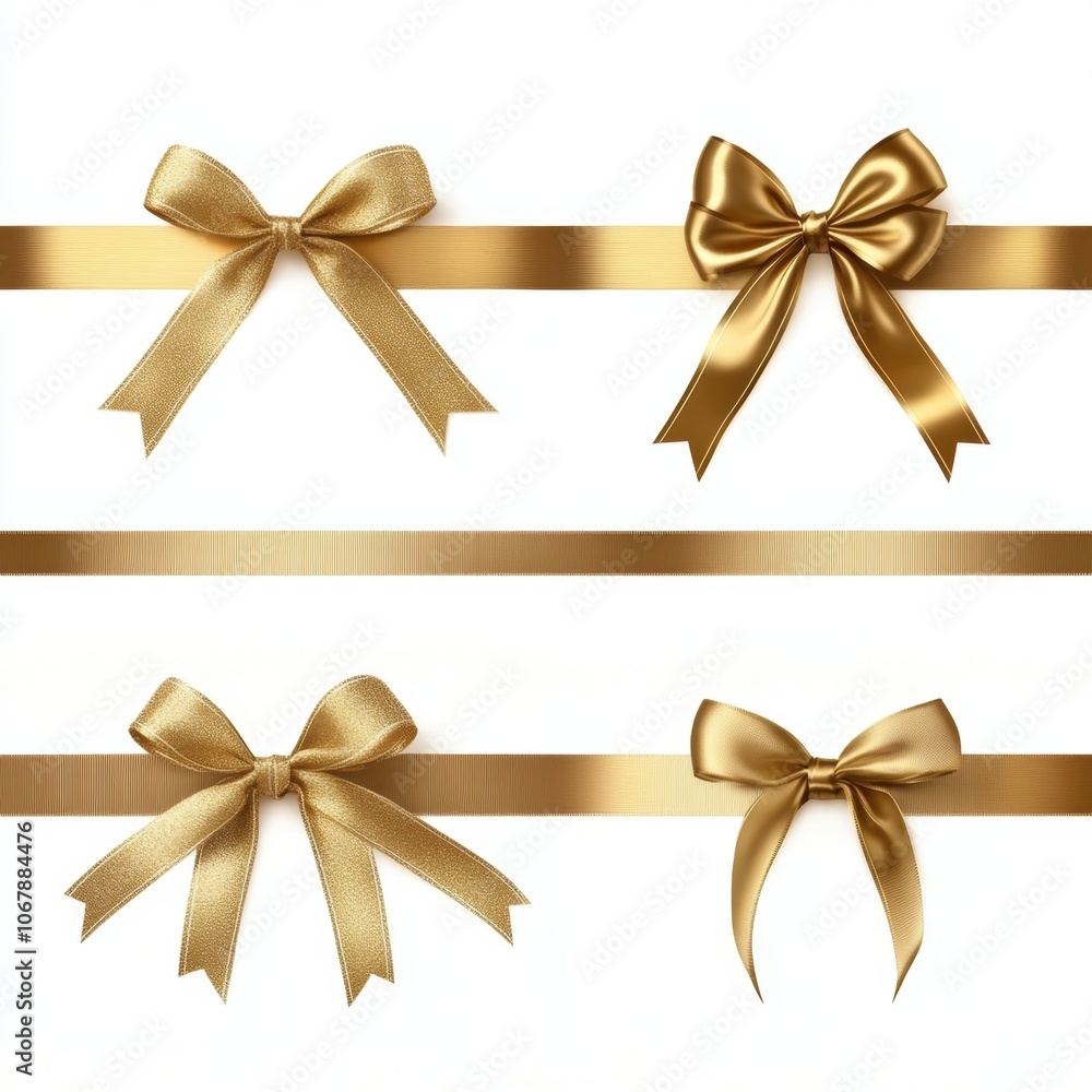 Ribbon for gift box wrapping for holiday closeup view Ribbon for gift box wrapping for holiday closeup view