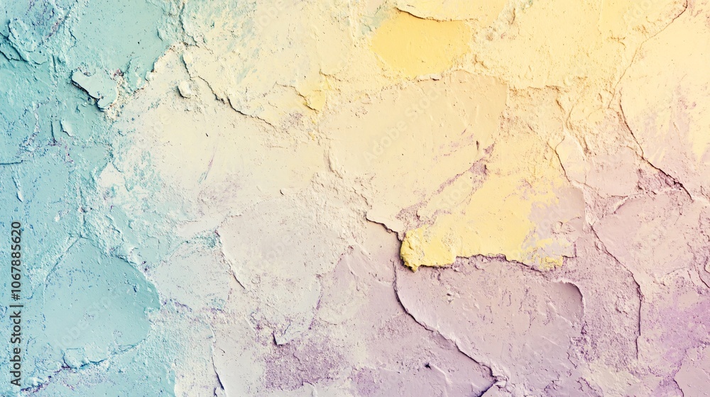 Abstract Pastel Wall Texture Abstract Pastel Wall Texture