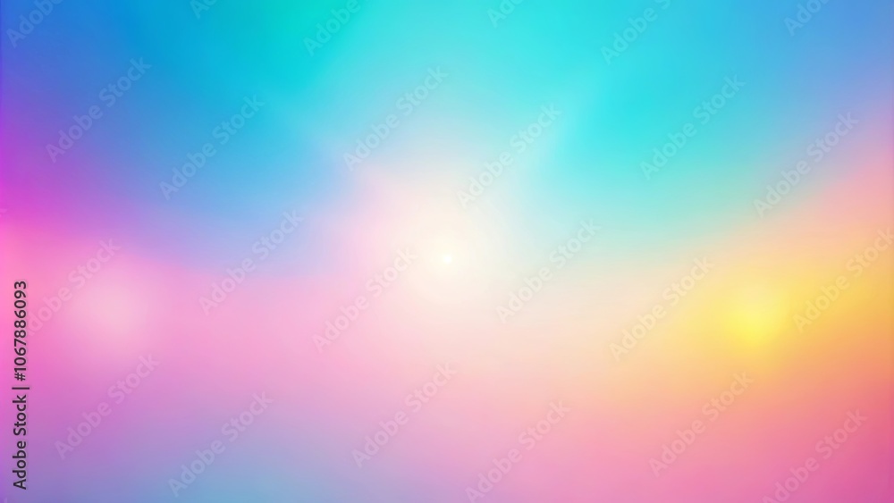 Abstract Blending of Hues A Serene Color Gradient Displaying Soft, Dreamy Transitions from Blue to Yellow Abstract Blending of Hues A Serene Color Gradient Displaying Soft, Dreamy Transitions from Blue to Yellow