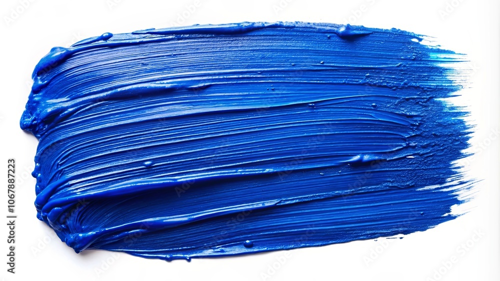 A vibrant stroke of deep blue paint, evoking the depths of a summer sky, capturing a moment of artistic expression. A vibrant stroke of deep blue paint, evoking the depths of a summer sky, capturing a moment of artistic expression.
