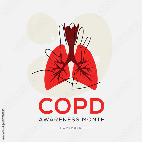 COPD (Chronic Obstructive Pulmonary Disease) Awareness Month, held on November.