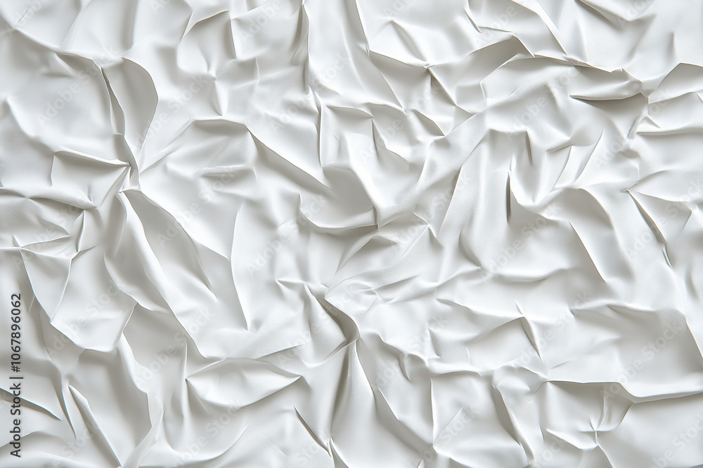 Seamless white crumpled white background Seamless white crumpled white background
