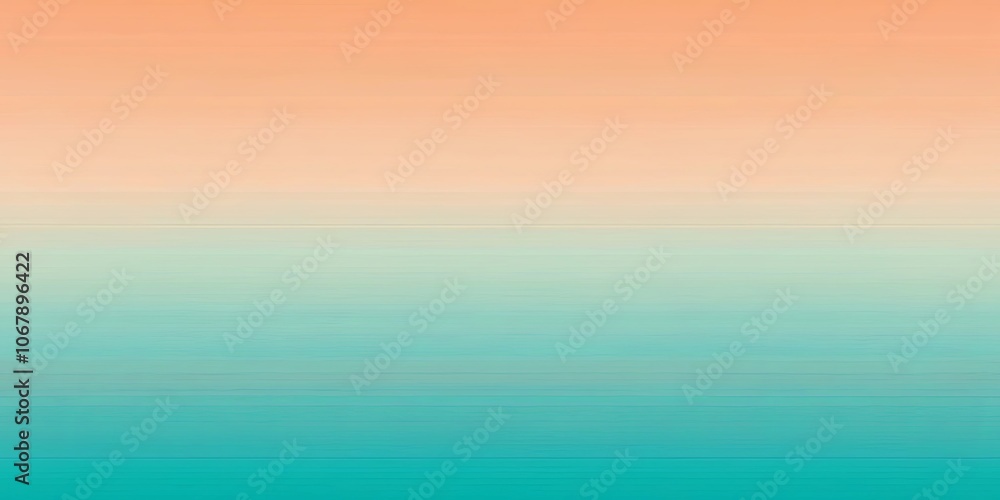 Abstract Gradient Hues of Pastel Peach, Cream, and Aqua Blue Abstract Gradient Hues of Pastel Peach, Cream, and Aqua Blue