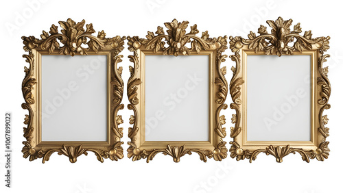 Vintage Gold Frames for Home Decor