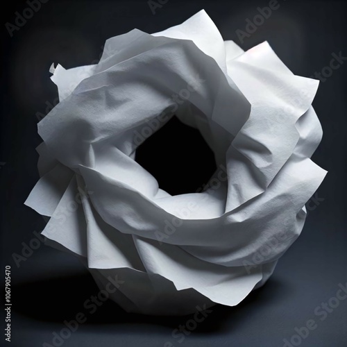 Creative Crumpled Paper Collection for Artistic Designs