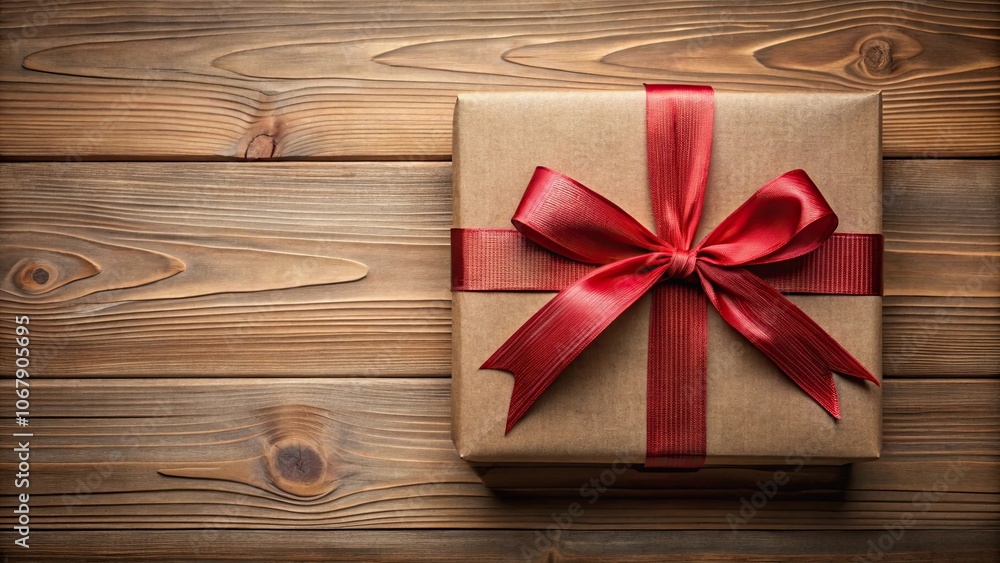 A template for a beautifully wrapped Christmas gift with ribbon and bow , Christmas, gift, present, template, holiday, wrapped A template for a beautifully wrapped Christmas gift with ribbon and bow , Christmas, gift, present, template, holiday, wrapped