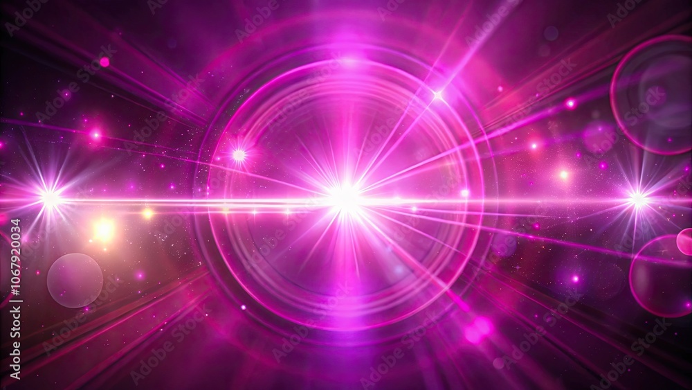 Pink and purple lens flares flickering and rotating in an optical shine light animation background, Optical, Shine Pink and purple lens flares flickering and rotating in an optical shine light animation background, Optical, Shine