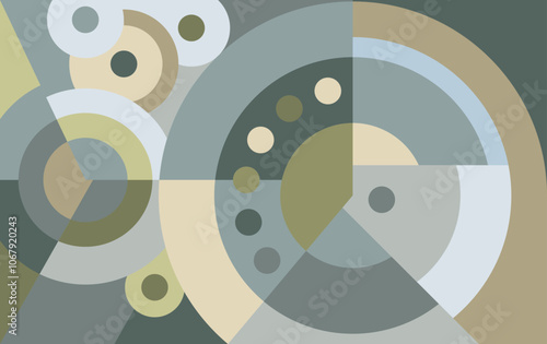 colorful abstract art for wall decoration
