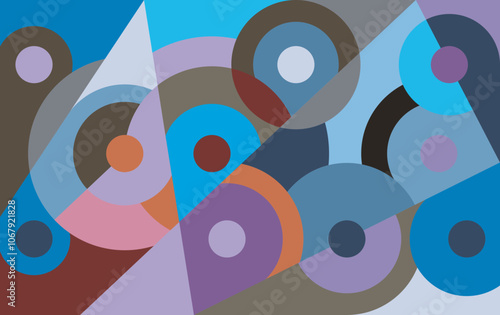 colorful abstract art for wall decoration
