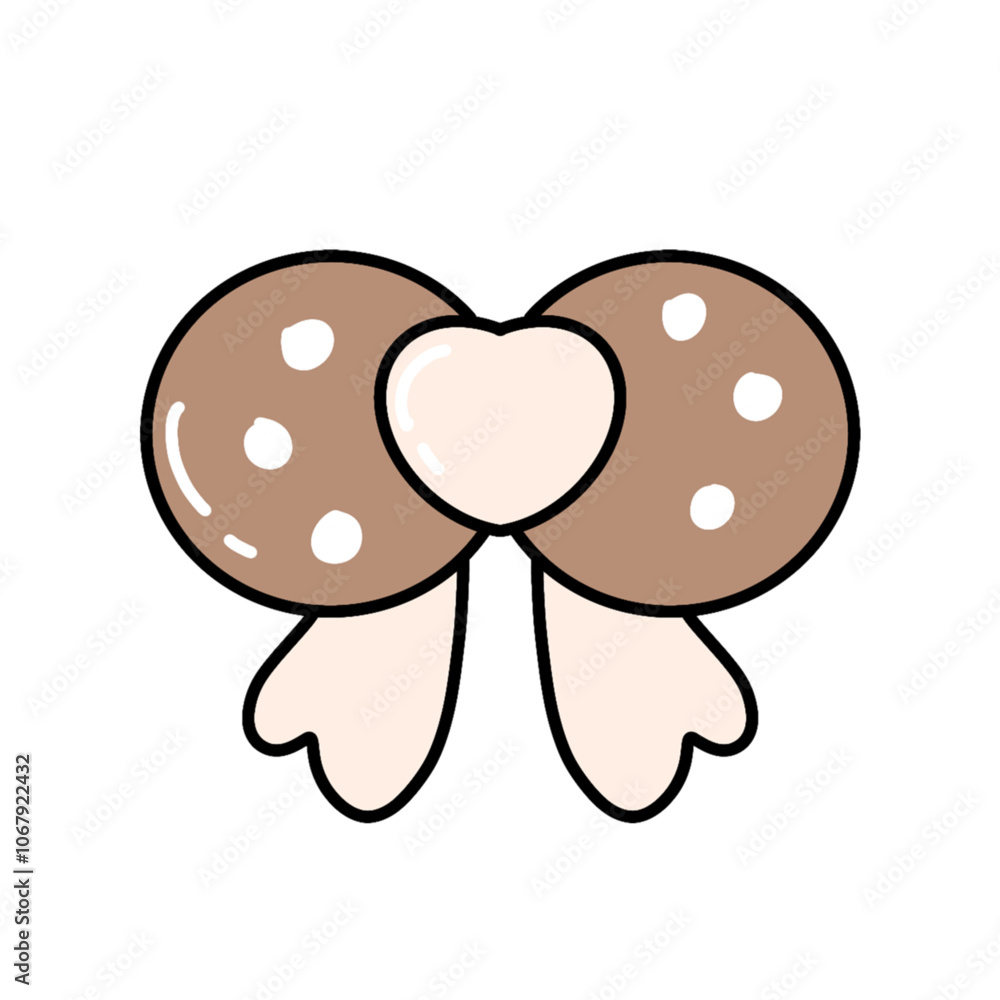 Head ribbon cookies Head ribbon cookies