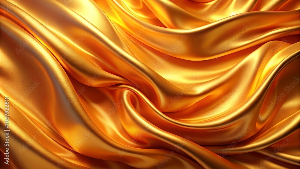 A flowing cascade of golden silk, a tapestry of shimmering waves, each fold reflecting the warmth of the sun's rays. A flowing cascade of golden silk, a tapestry of shimmering waves, each fold reflecting the warmth of the sun's rays.