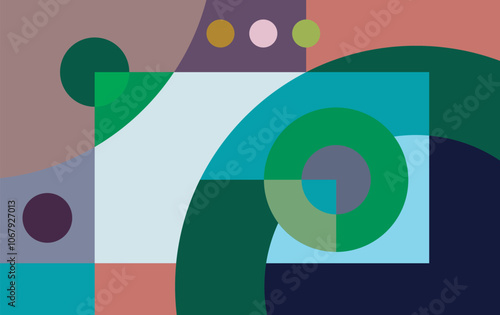 colorful abstract art for wall decoration
