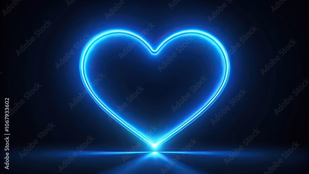 Blue glowing neon heart pulse , neon, blue, heart, pulse, graphic,glow, light, design, abstract, energy, futuristic Blue glowing neon heart pulse , neon, blue, heart, pulse, graphic,glow, light, design, abstract, energy, futuristic