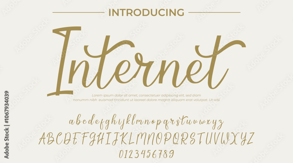 Internet Font Stylish brush painted an uppercase vector letters, alphabet, typeface Internet Font Stylish brush painted an uppercase vector letters, alphabet, typeface
