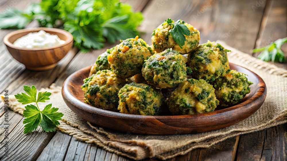 Delicious seaweed fritters, a traditional Neapolitan treat , Seaweed, fritters, zeppoline, deep-fried, dough, snack, Italian