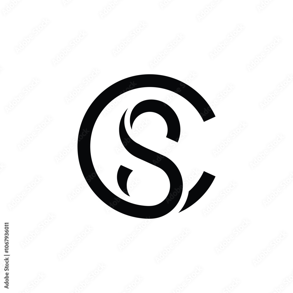 Initial Letter CS Logo Design Inspiration Initial Letter CS Logo Design Inspiration