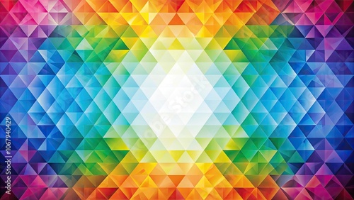 Abstract geometric shapes in various colors forming a visually appealing raster background, abstract, raster, background