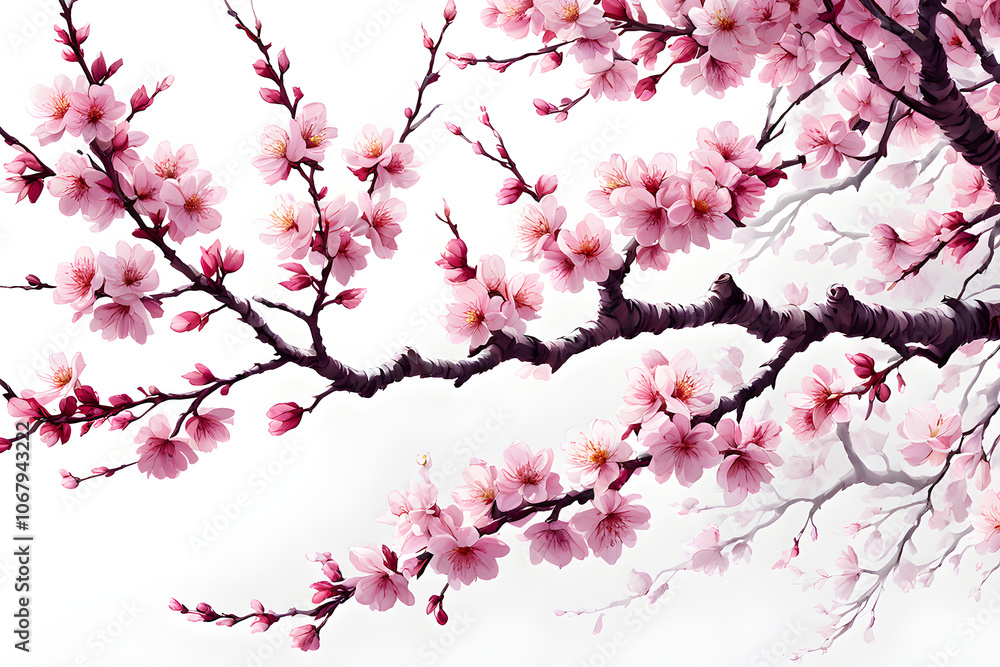 pink cherry blossom, cherry blossom in spring pink cherry blossom, cherry blossom in spring