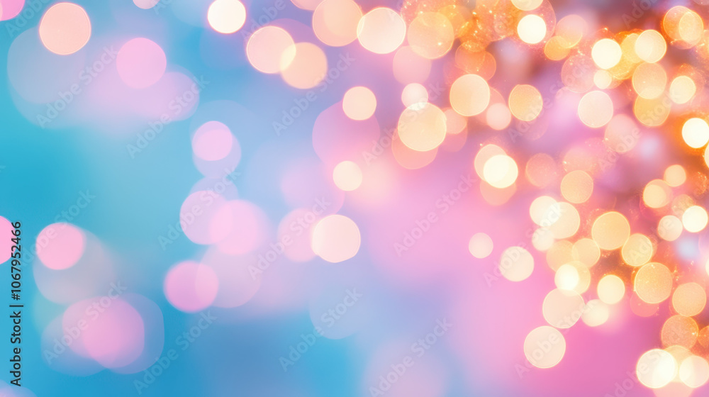 vibrant background featuring soft bokeh lights in pink and blue hues, creating dreamy atmosphere. Perfect for festive or celebratory themes vibrant background featuring soft bokeh lights in pink and blue hues, creating dreamy atmosphere. Perfect for festive or celebratory themes