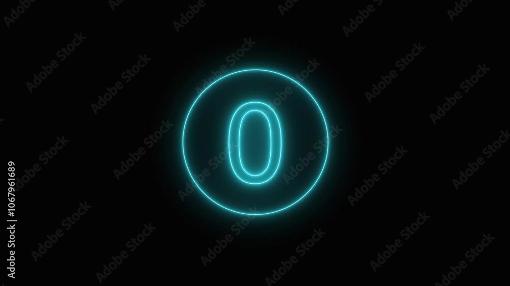 5 to 1 second modern digital countdown timer with neon circle. Glowing Trending Beautiful Top five countdown animation text. 5 to 1 second modern digital countdown timer with neon circle. Glowing Trending Beautiful Top five countdown animation text.