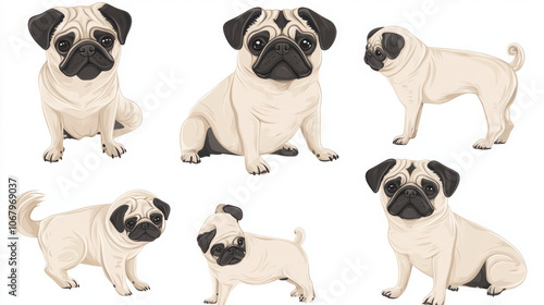 pug images and illustrations: the ultimate guide for pug lovers and pet enthusiasts photo