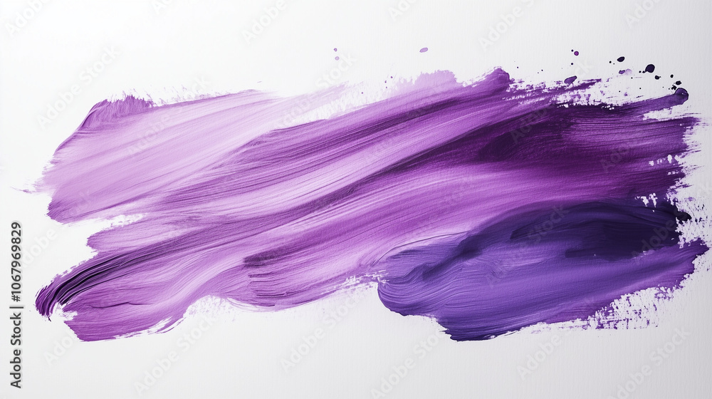 Purple brushstroke abstract background with textured paint effect Purple brushstroke abstract background with textured paint effect