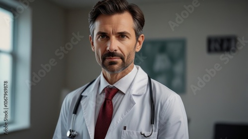 Portrait of a male doctor