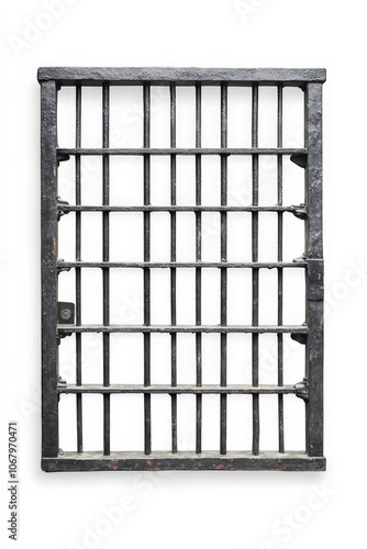 Wallpaper Mural A poster in a prison cell outlining basic human rights for prisoners, isolated on a white background Torontodigital.ca