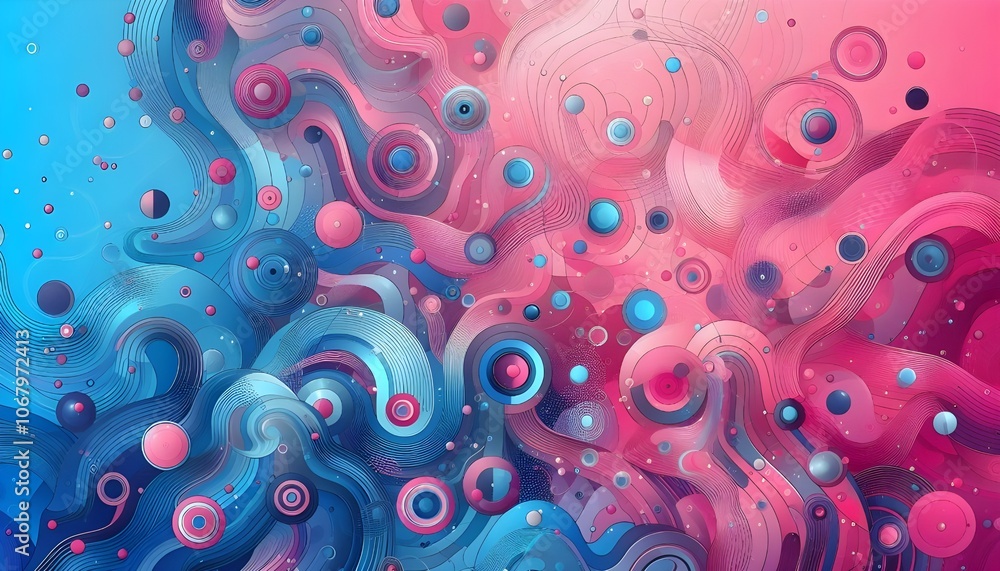 Pink and blue backgrounds abstract pattern. Pink and blue backgrounds abstract pattern.